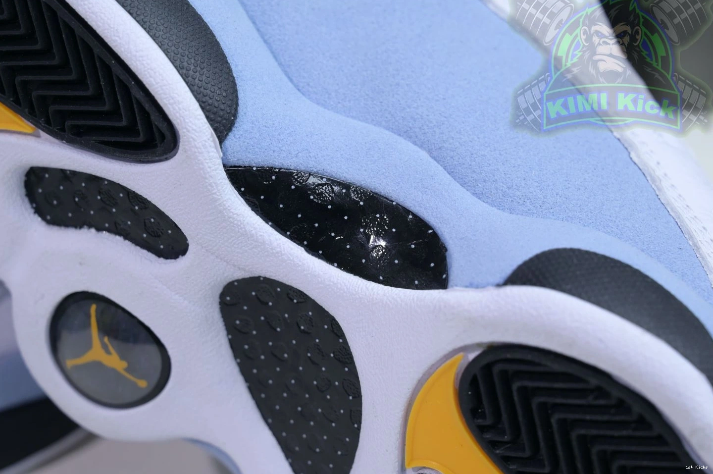 1st Kicks Shoes 13“Blue Kimikick Air TopPick Grey” 1907 Jordan 1205